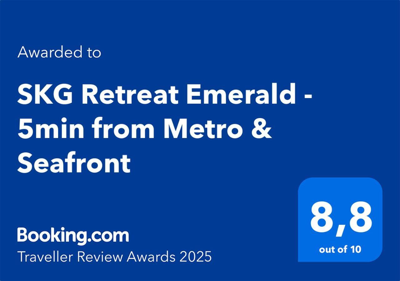 Skg Retreat Emerald - 5Min Walk From Seafront Thessaloníki Ngoại thất bức ảnh